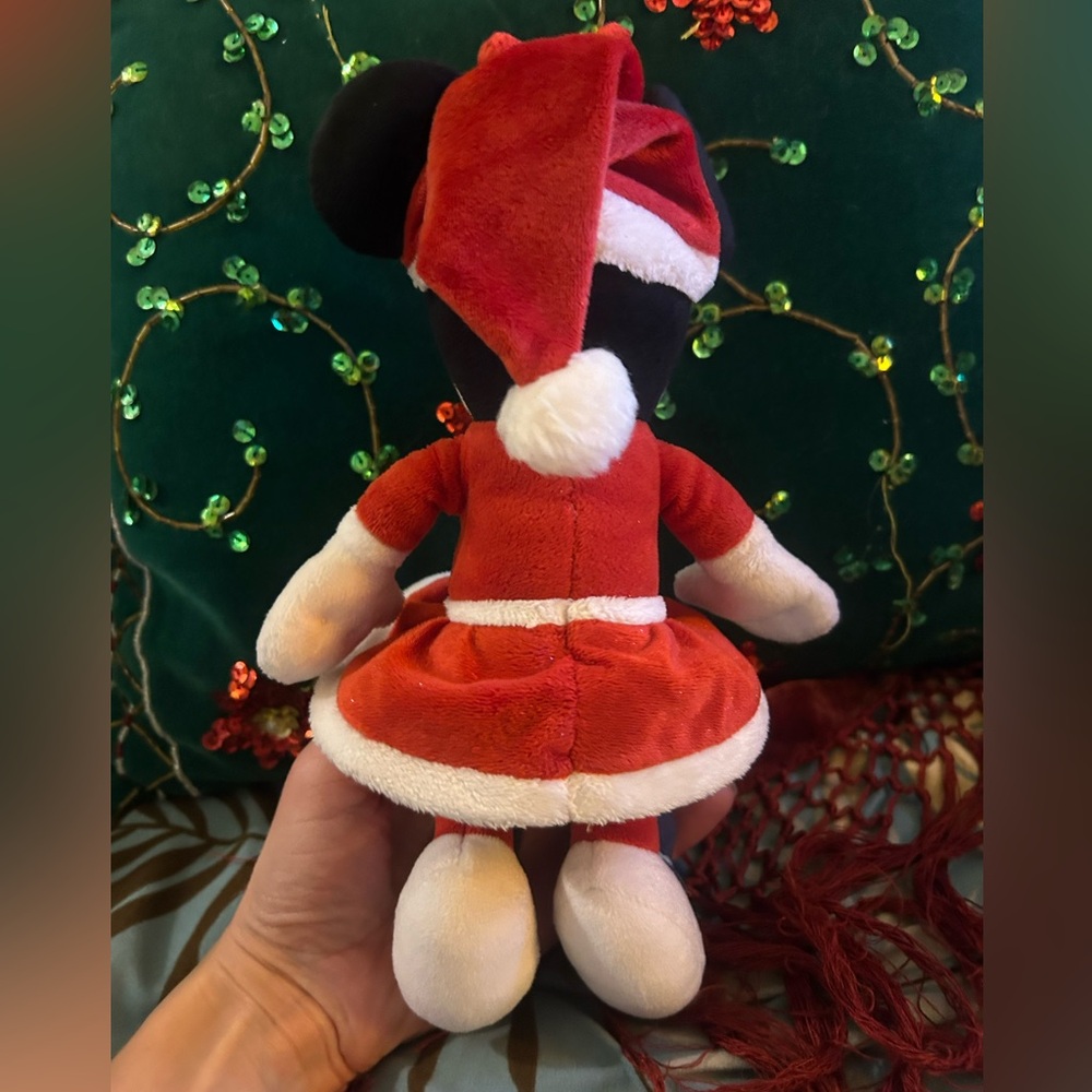 🏰RARE Minnie Mouse Snowman 2011 Disney Plush Christmas Decor🎄🧸 - Picture 5 of 9